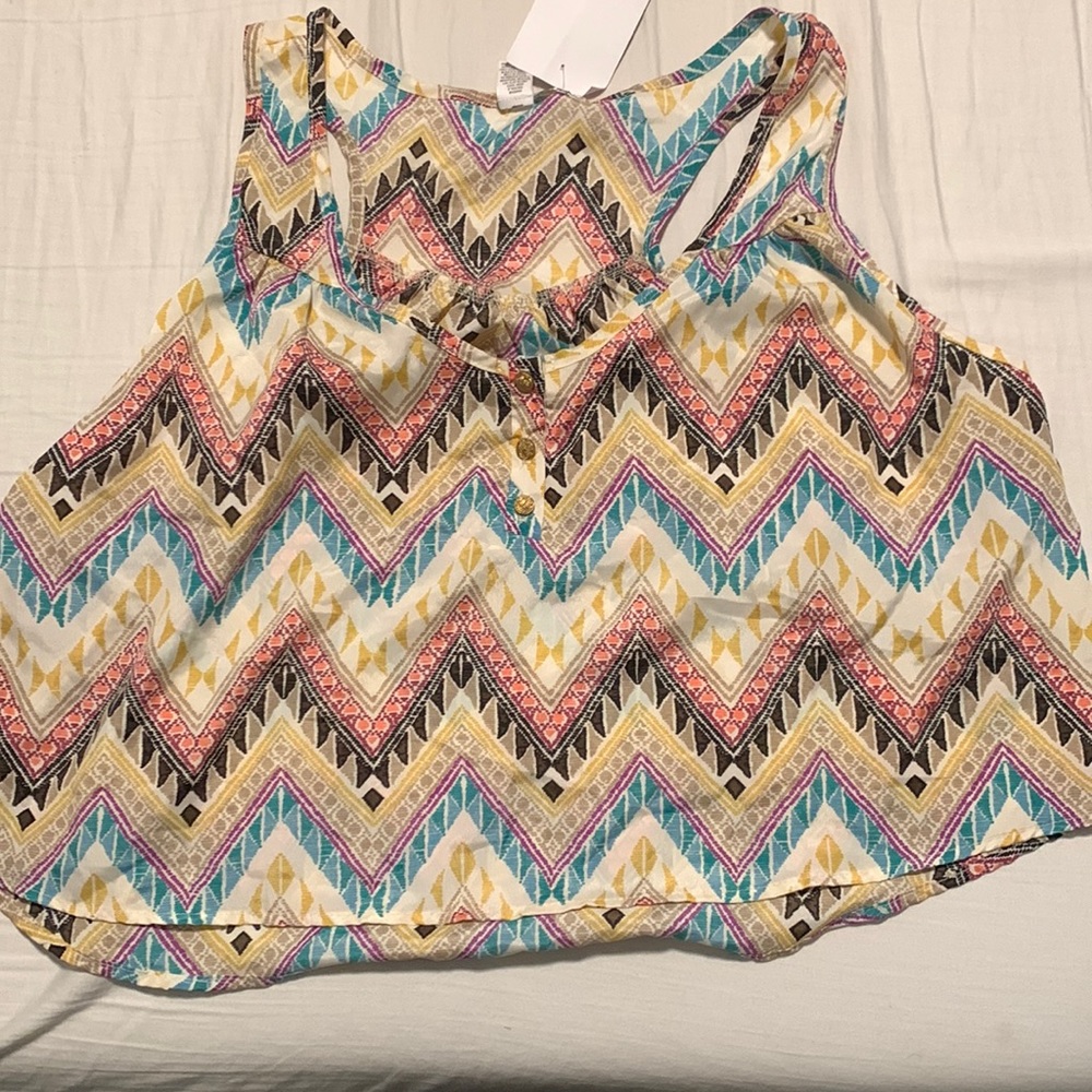 Button Loose Top